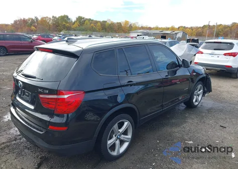 2017 BMW X3 xDrive28I from USA, damaged, VIN 5UXWX9C31H0W75110
